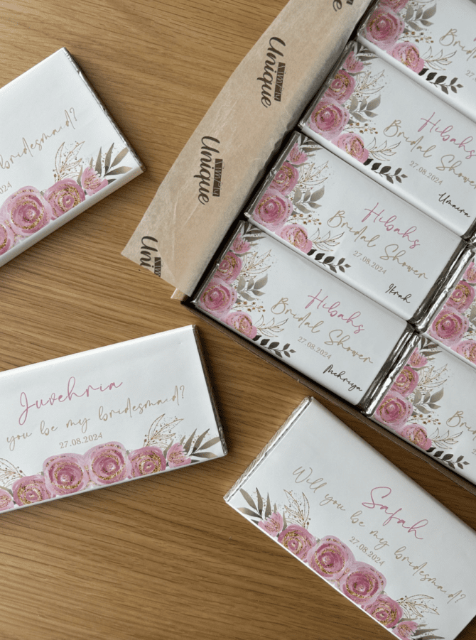 Customised Bridesmaid Bars